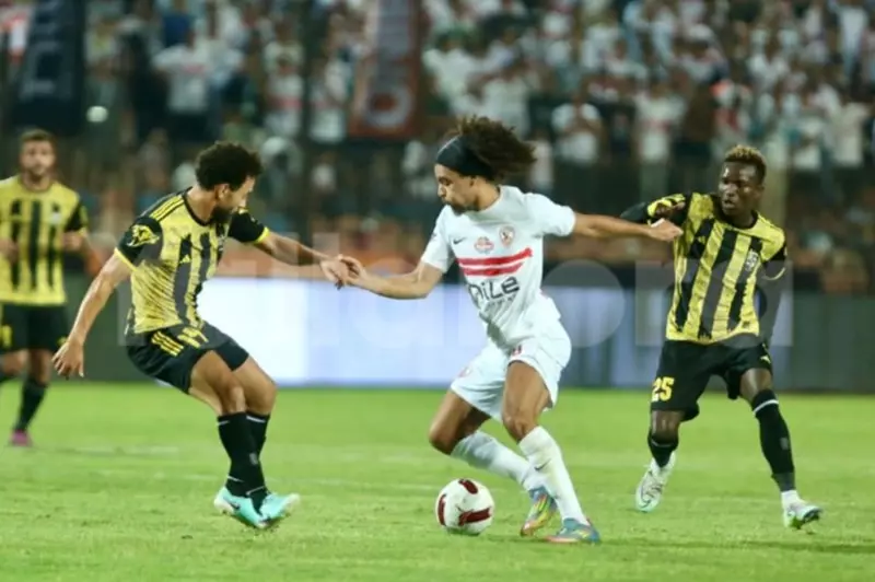 آدم كايد ينتظم في مران الزمالك قبل مواجهة زيسكو
